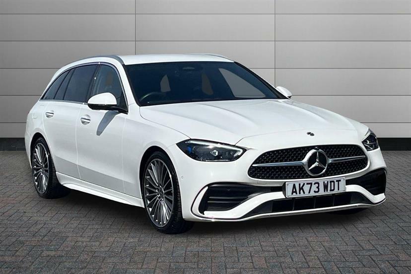 Mercedes-Benz C Class C300 Amg Line Premium 9G-tronic White