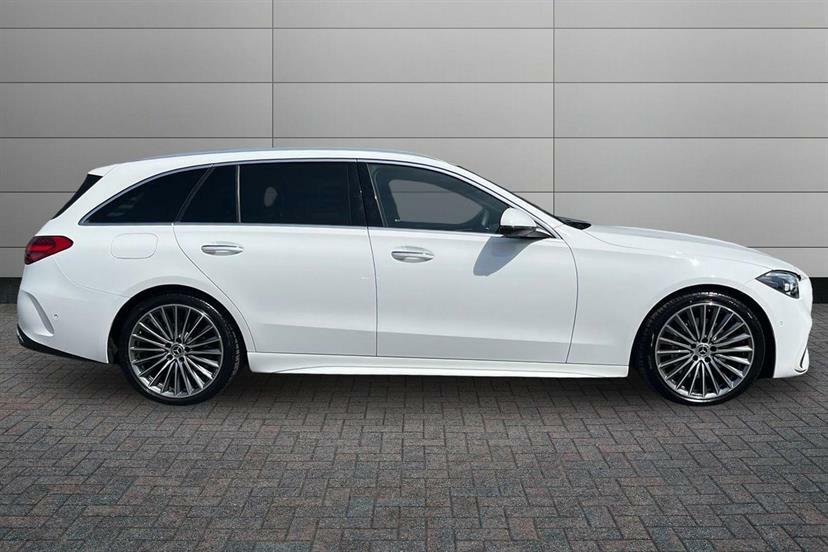 Mercedes-Benz C Class C300 Amg Line Premium 9G-tronic White #3
