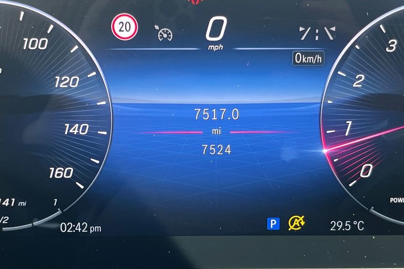 Mercedes-Benz C Class C300h Mhev Amg Line Premium Estate AK73WDT White #6