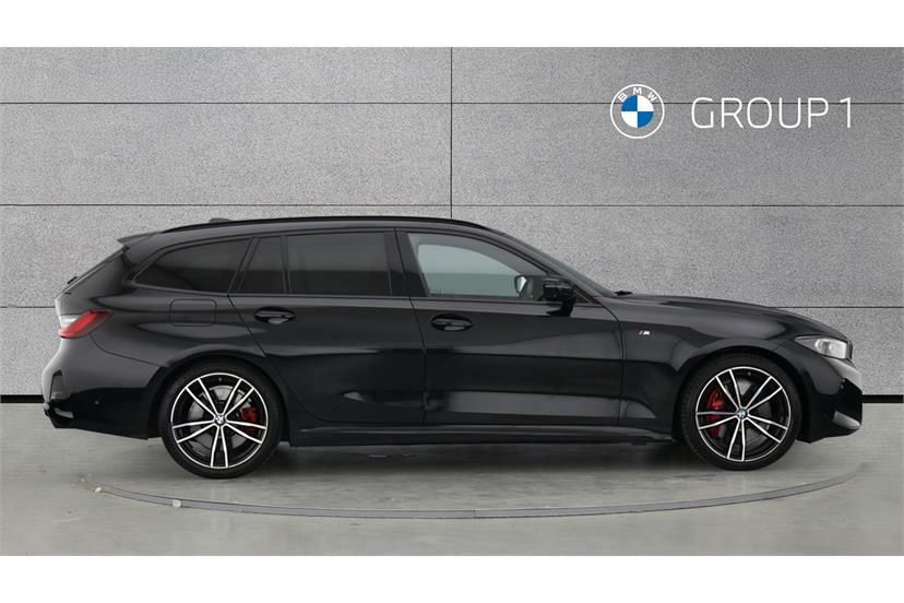 BMW 3 Series 320I M Sport Step CK23FTY Black #3