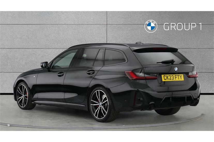 BMW 3 Series 320I M Sport Step CK23FTY Black #2