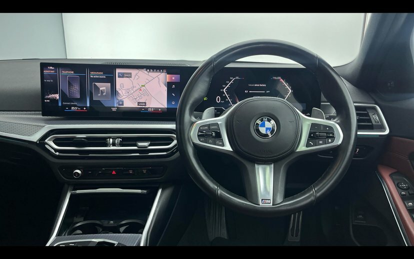 BMW 3 Series 320I M Sport Touring CK23FTY Black #5