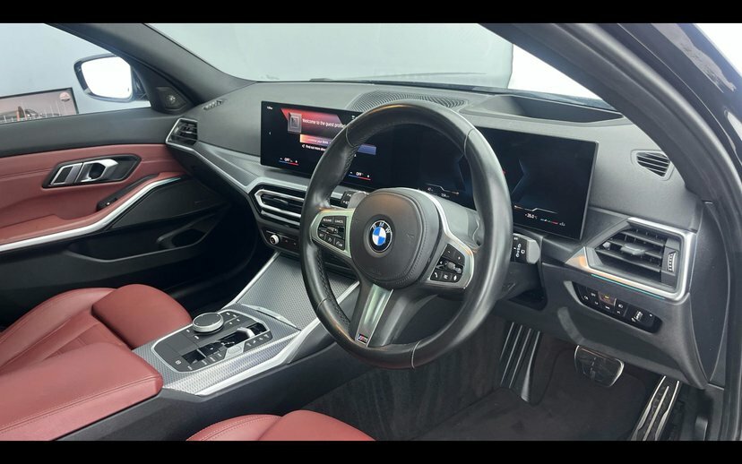 BMW 3 Series 320I M Sport Touring CK23FTY Black #6