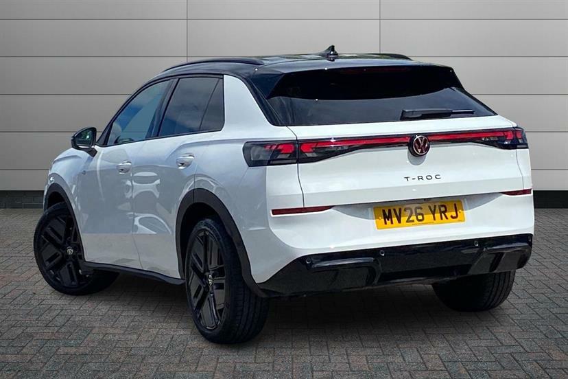 Volkswagen T-Roc 1.5 Etsi 150 R-line Dsg White #3