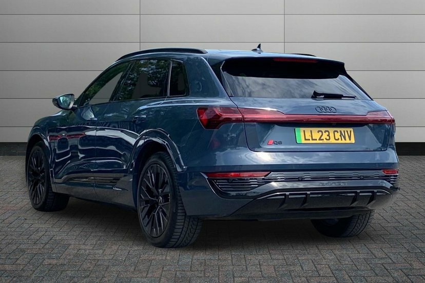 Audi Q8 e tron 50 Black Edition Suv Quattro 95K Blue #3