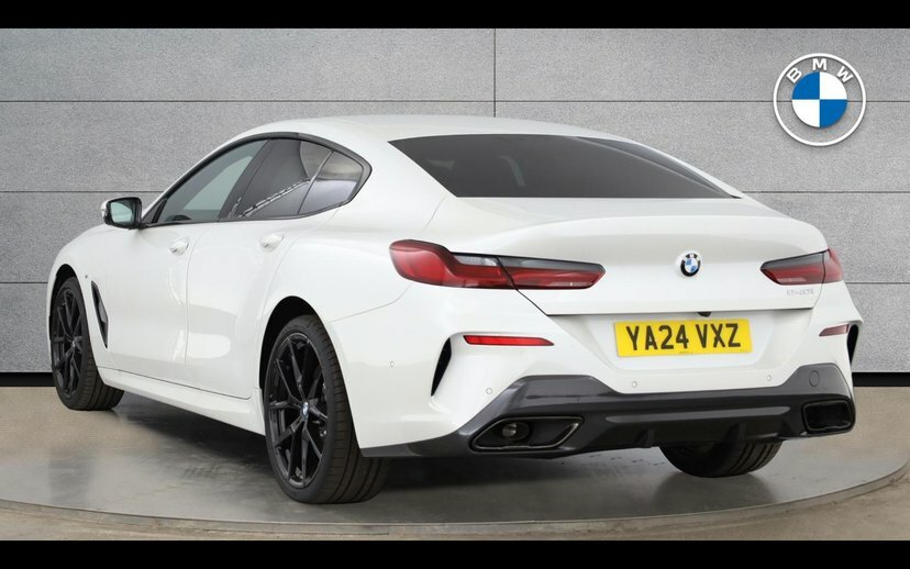 BMW 8 Series Gran Coupe 840I M Sport Gran Coupe White #2