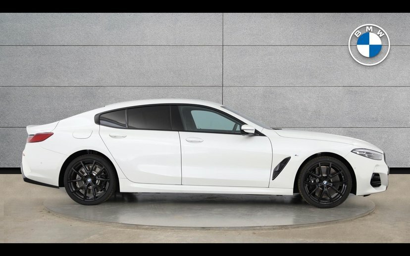 BMW 8 Series Gran Coupe 840I M Sport Gran Coupe White #3