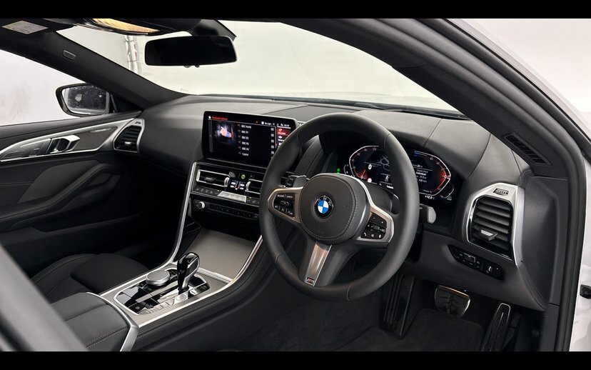 BMW 8 Series Gran Coupe 840I M Sport Gran Coupe White #6
