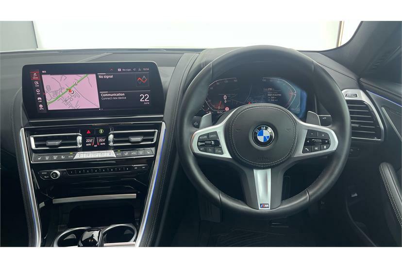 BMW 8 Series 840I M Sport White #5