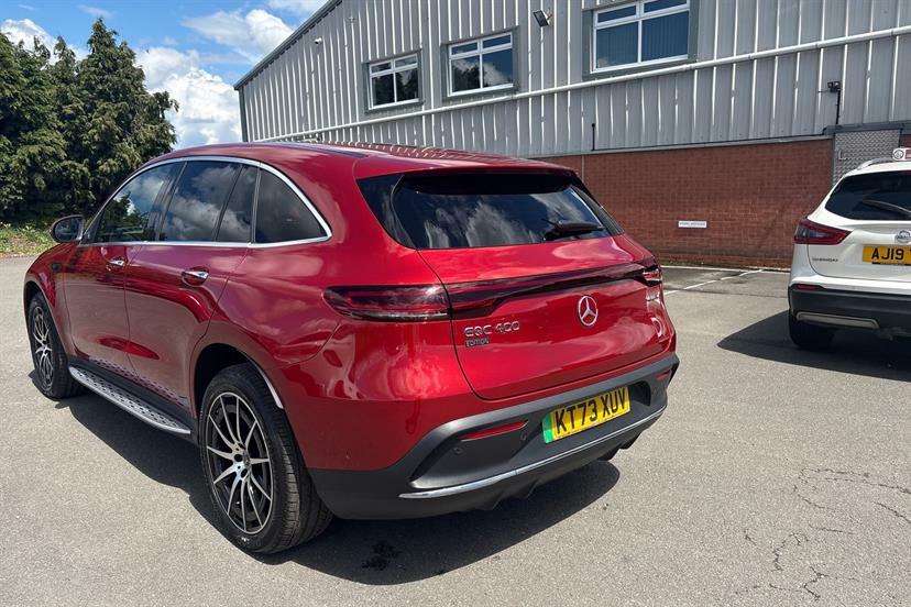 Mercedes-Benz EQC Amg Line Blue #25