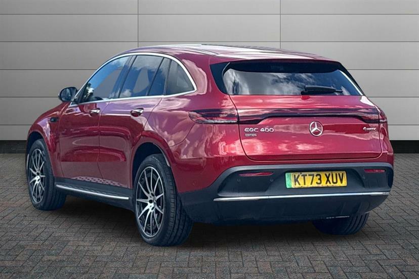 Mercedes-Benz EQC 400 300Kw Amg Line Edition 80Kwh Red #2