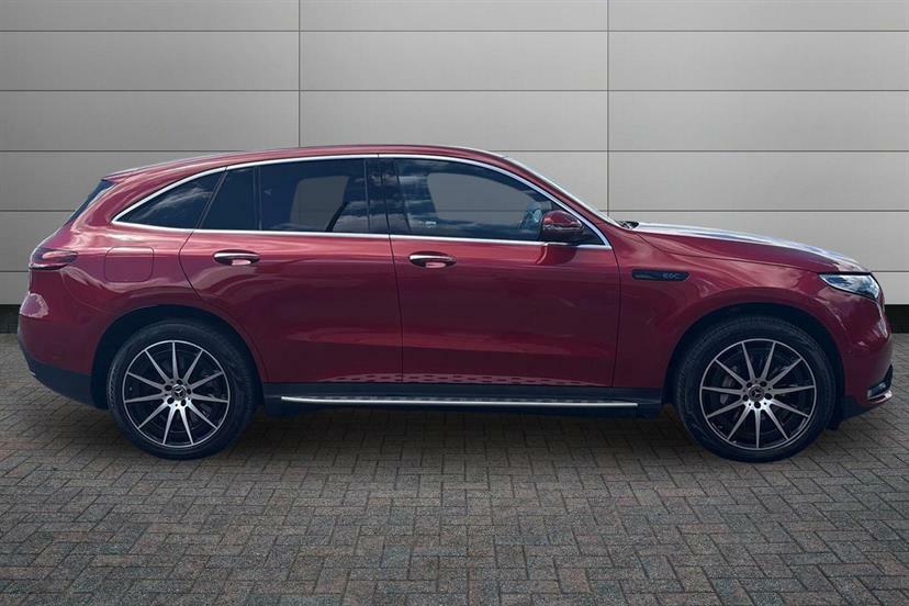 Mercedes-Benz EQC 400 300Kw Amg Line Edition 80Kwh Red #3