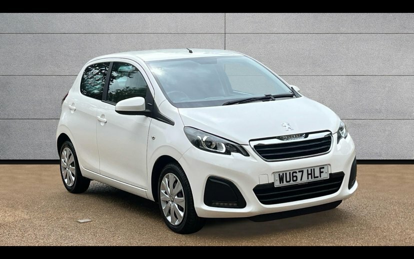 Peugeot 108 1.0 Active Hatchback 68 Ps White