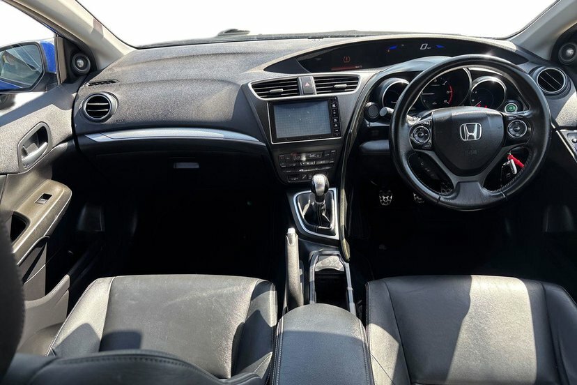 Honda Civic 1.6 I-dtec Sr Tourer Euro 5 120 LO66UGR Blue #6