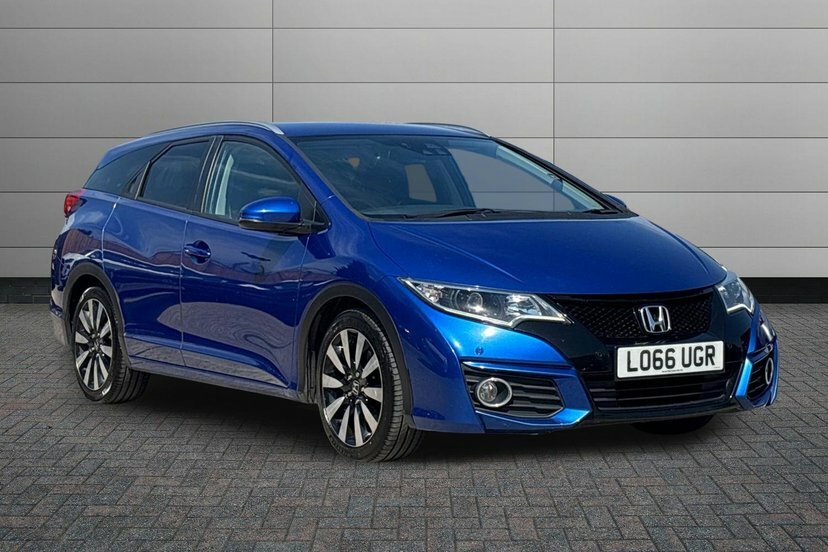 Honda Civic 1.6 I-dtec Sr Tourer Euro 5 120 Blue