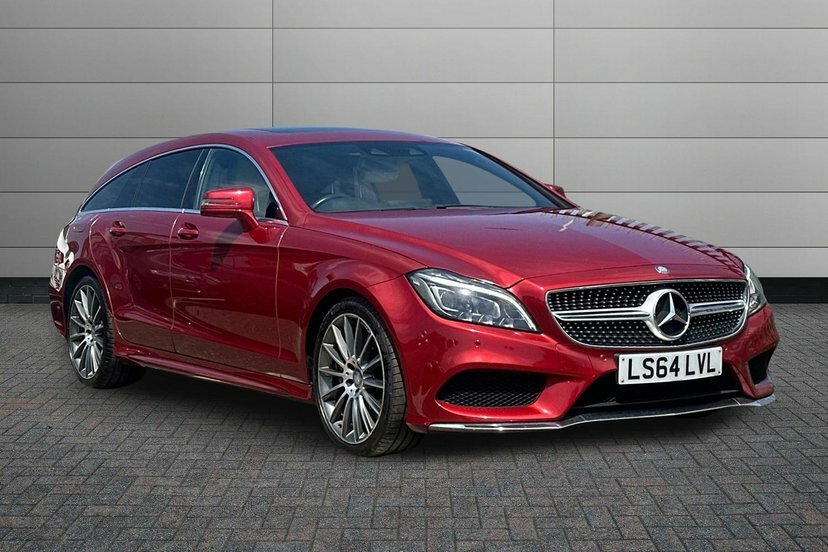 Mercedes-Benz CLS 3.0 Cls350 V6 Bluetec Amg Line Shooting Brake Red