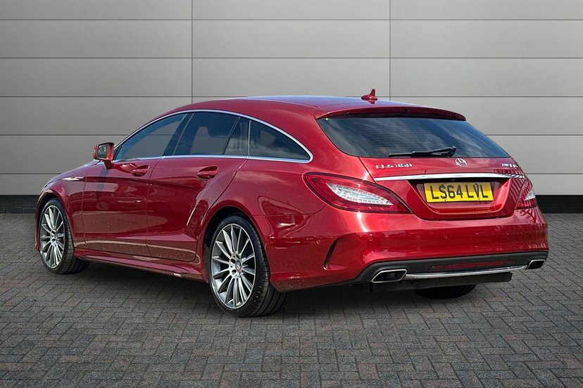 Mercedes-Benz CLS 3.0 Cls350 V6 Bluetec Amg Line Shooting Brake Red #3