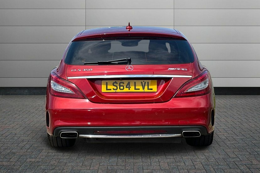 Mercedes-Benz CLS Saloon White #12