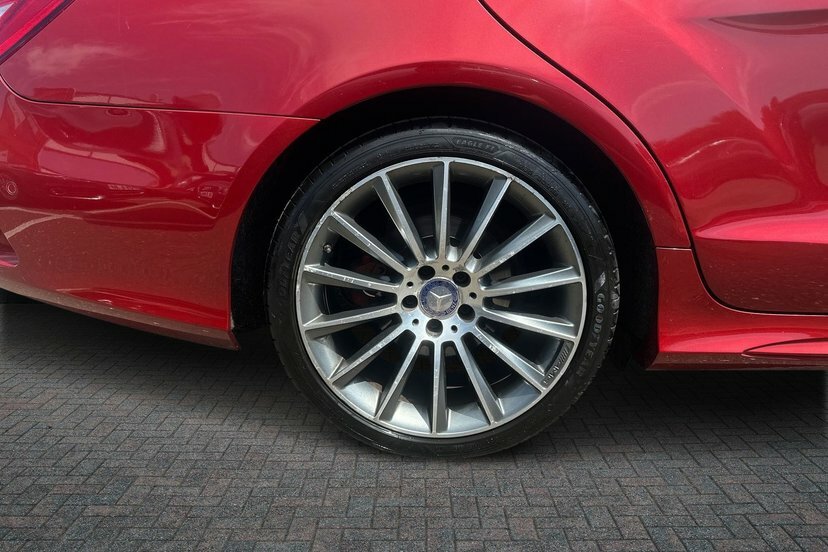 Mercedes-Benz CLS 3.0 Cls350 V6 Bluetec Amg Line Shooting Brake Red #5