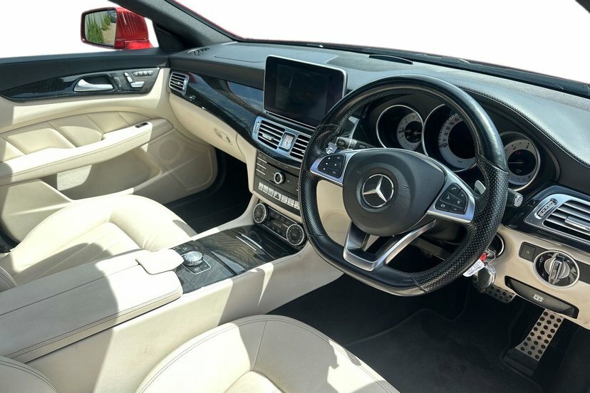 Mercedes-Benz CLS 3.0 Cls350 V6 Bluetec Amg Line Shooting Brake Red #6