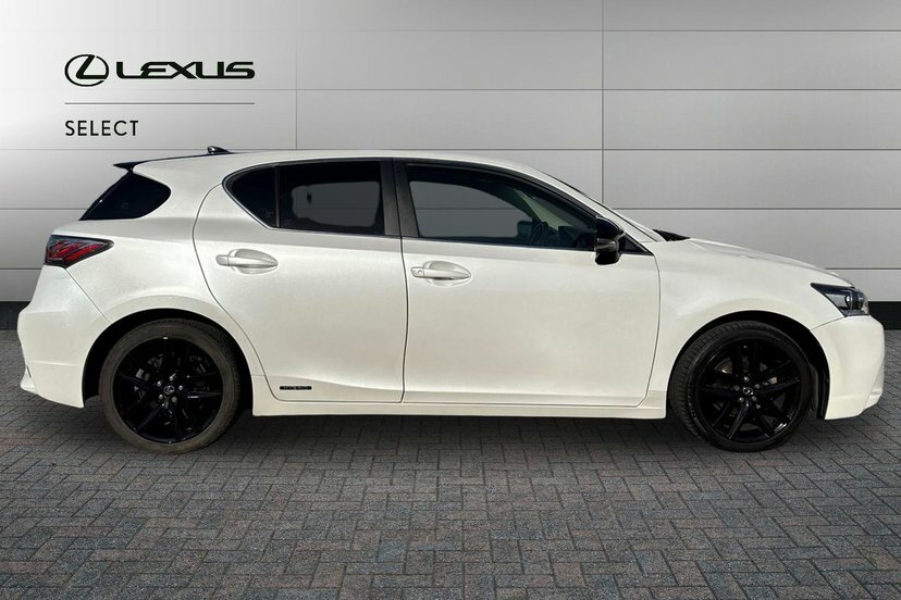 Lexus CT 1.8 200H Sport Hatchback Hybrid Cvt 13 White #4