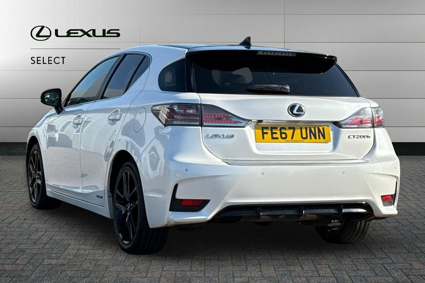 Lexus CT 1.8 200H Sport Hatchback Hybrid Cvt 13 White #3