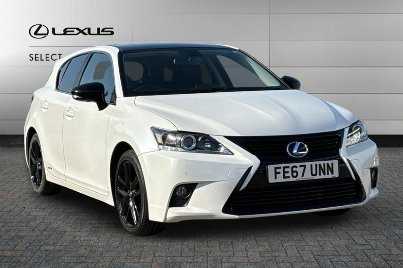Lexus CT 1.8 200H Sport Hatchback Hybrid Cvt 13 White