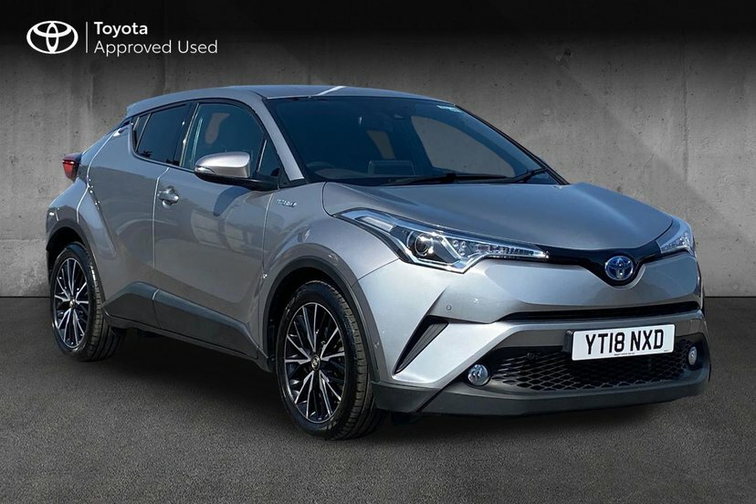 Toyota C-Hr 1.8 Vvt-h Excel Suv Hybrid Cvt 122 Ps Silver
