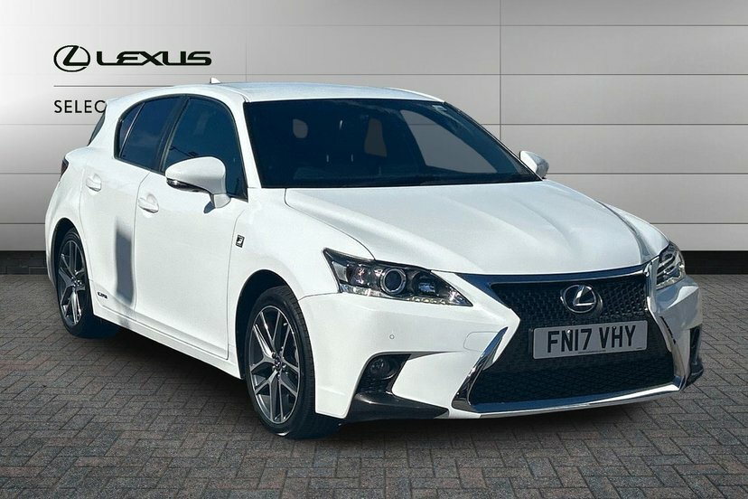 Lexus CT 1.8 200H F Sport Hatchback Hybrid Cvt White