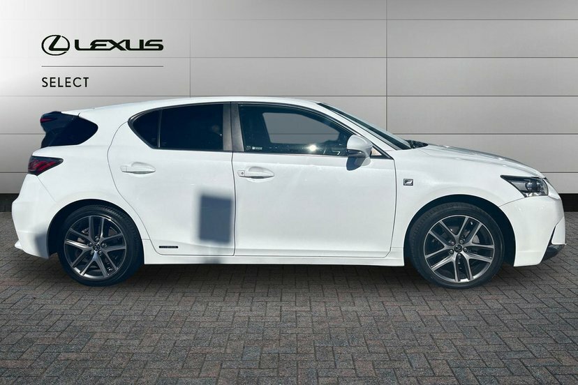 Lexus CT 1.8 200H F Sport Hatchback Hybrid Cvt White #4