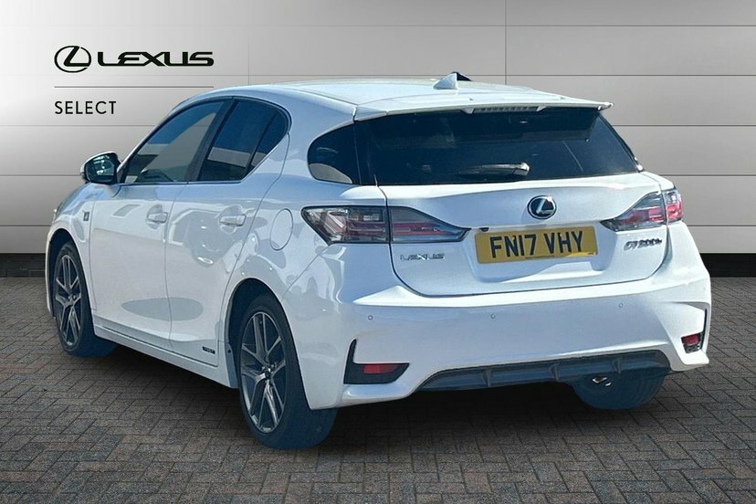Lexus CT 1.8 200H F Sport Hatchback Hybrid Cvt White #3