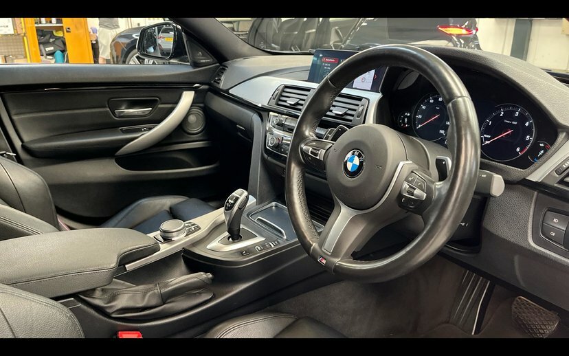 BMW 4 Series Gran Coupe 420D Xdrive M Sport Gran Coupe KF69NZB Black #6