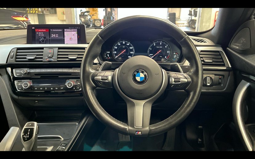 BMW 4 Series Gran Coupe 420D Xdrive M Sport Gran Coupe KF69NZB Black #5