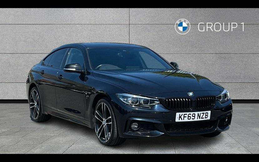 BMW 4 Series Gran Coupe 420D Xdrive M Sport Gran Coupe Black