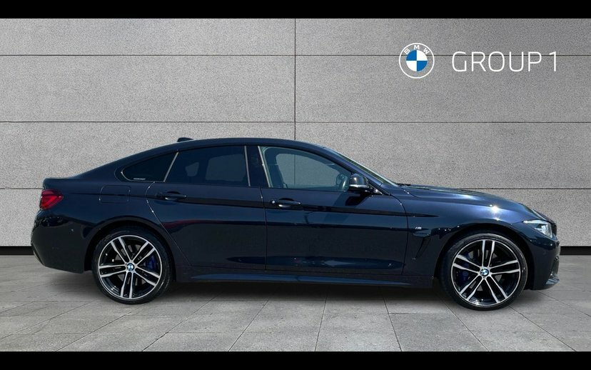 BMW 4 Series Gran Coupe 420D Xdrive M Sport Gran Coupe KF69NZB Black #3