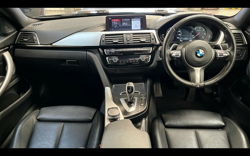 BMW 4 Series Gran Coupe 420D Xdrive M Sport Gran Coupe KF69NZB Black #4