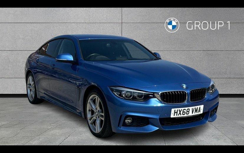 BMW 4 Series Gran Coupe M Sport Gran Coupe Blue #1