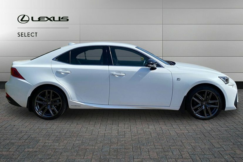 Lexus IS 2.5 300H F Sport Saloon Hybrid E-cvt 2 White #4
