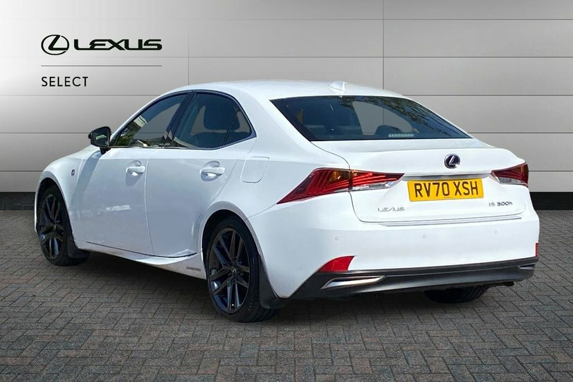 Lexus IS 2.5 300H F Sport Saloon Hybrid E-cvt 2 White #3