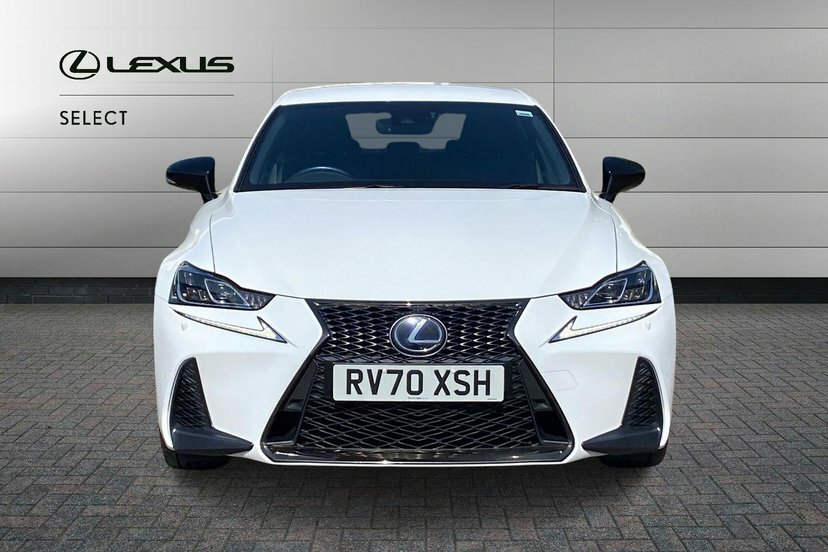 Lexus IS 300H F-sport Cvt Navigation White #7