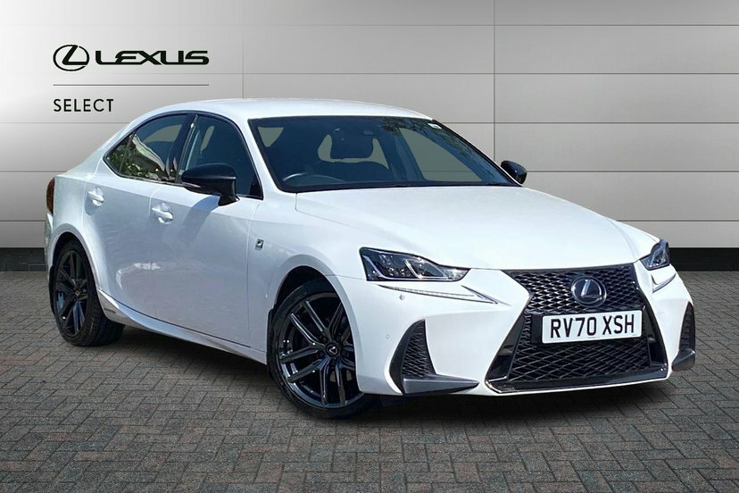 Lexus IS 2.5 300H F Sport Saloon Hybrid E-cvt 2 White