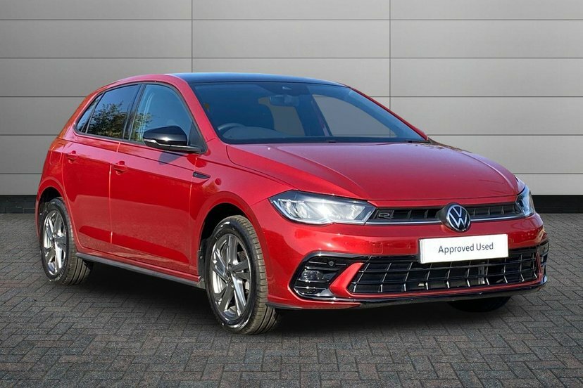 Volkswagen Polo 1.0 Tsi R-line Hatchback Dsg 95 Ps Black