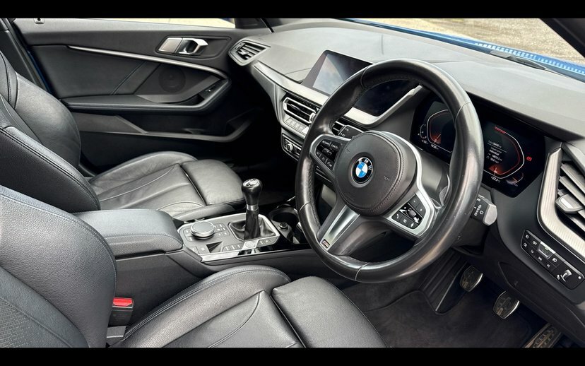 BMW 1 Series 118I M Sport GV21KYA Blue #6
