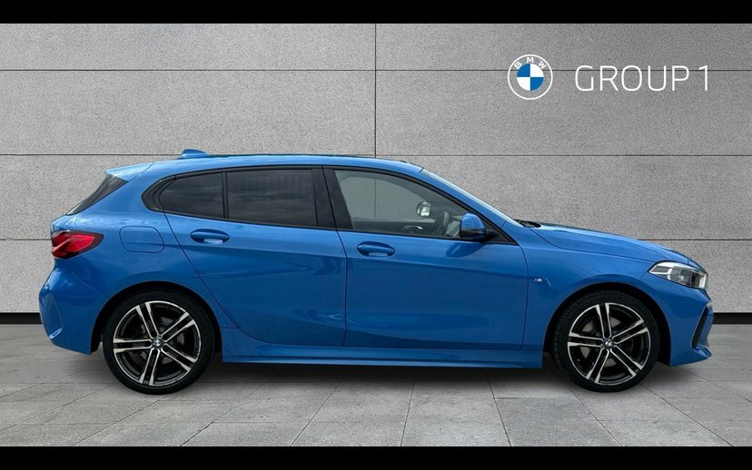 BMW 1 Series 118I M Sport GV21KYA Blue #3