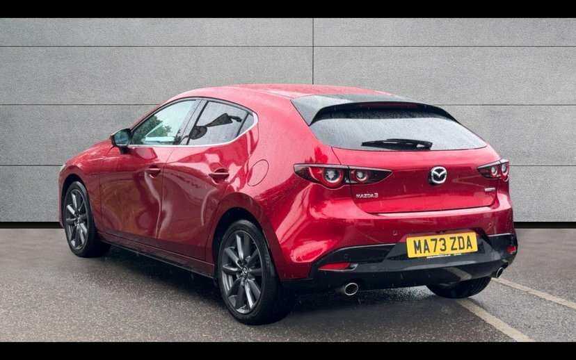 Mazda 3 2.0 E-skyactiv-g Mhev Takumi Hatchback Red #2
