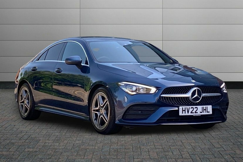 Mercedes-Benz CLA Class 1.3 Cla200 Amg Line Coupe 7G-dct 163 P Blue