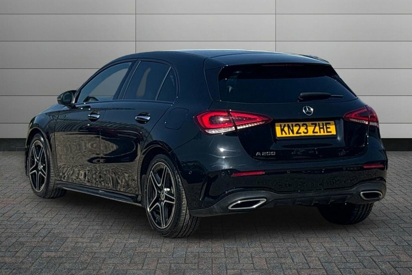 Mercedes-Benz A Class A200 Amg Line Premium KN23ZHE Black #2