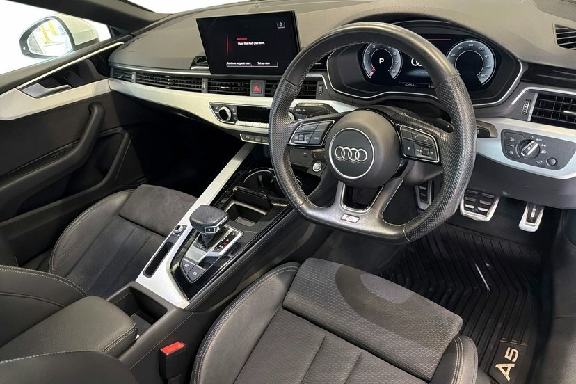 Audi A5 2.0 Tfsi 35 S Line Coupe S Tronic 150 White #6