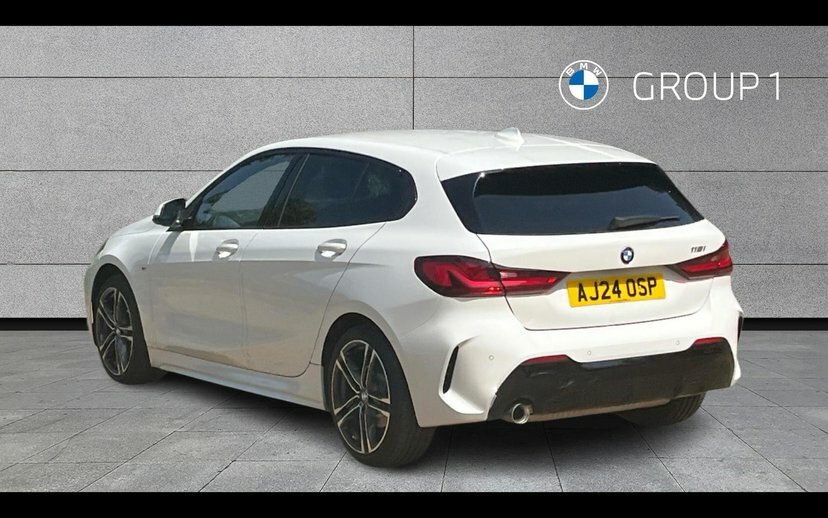 BMW 1 Series 118I M Sport White #2