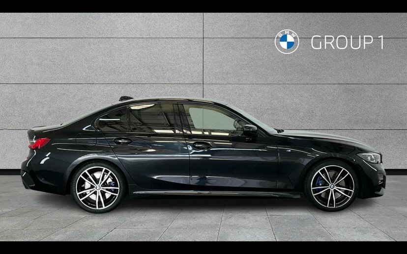 BMW 3 Series 320I M Sport Saloon EP21FWC Black #3